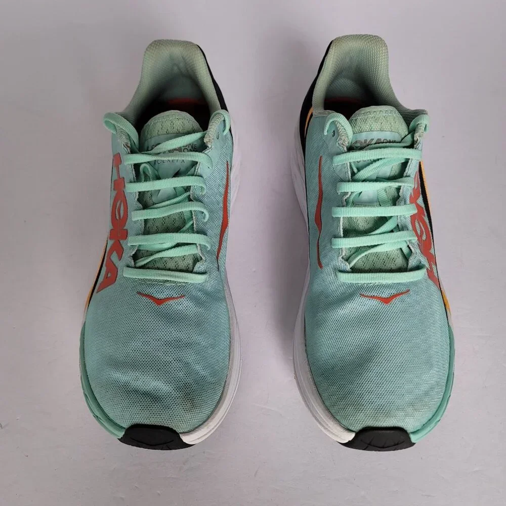 Hoka Unisex Rocket X Eggshell Blue-Black Running Shoes. Size Men 11.5/Women 12.5 - Picture 2 of 10